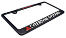 Terminator Cyberdyne Systems Skynet Shiny Black Metal License Plate Frame