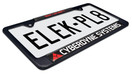 Terminator Cyberdyne Systems Skynet Shiny Black Metal License Plate Frame
