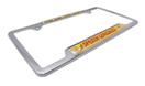 Speedy Gonzales Open Corners Chrome License Plate Frame Speedy Gonzales Open Corners Chrome License Plate Frame