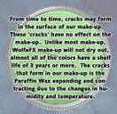 Wolfe Face Paints - White 1.5 oz