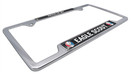 Elektroplate Eagle Scout Proud Parent Chrome Open Corner License Plate Frame