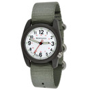 BERTUCCI DX3 Field Watch White Dial with Defender Drab Nylon Band BERTUCCI DX3 Field Watch White Dial with Defender Drab Nylon Band