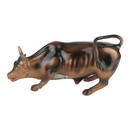 Torkia Official Bronze Wall Street Bull Stock Market NYC Statue (X-Large 8")