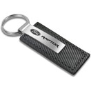 AU-TOMOTIVE GOLD, INC. Officially Licensed Black Carbon Fiber Leather Key Chain for Ford Raptor