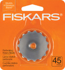 Fiskars 45mm Perforating Rotary Blade - 1pk