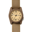 Bertucci DX3 Field Patrol Khaki dial/Dark Khaki case Watch #96 Coyote nylon band