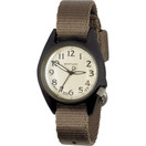 Bertucci M-2ra Womens Field Sand dial/Black case #351 Espresso Comfort-Webb band