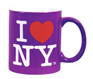 I Love NY Torkia - Official Licensed I LoveHeart NY Coffee Mug - 11oz (Purple)