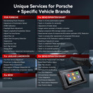 iCarsoft POR V4.0 Bidirectional Diagnostic Tool - Porsche