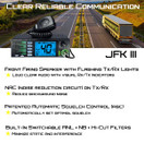 President JFK III FCC AM/FM Trucker CB Radio