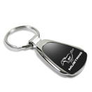 Au-Tomotive Gold KCK.MUS Ford Mustang Tear Drop Keychain, Black