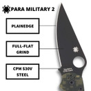 Spyderco Para Military 2 Comp Lock