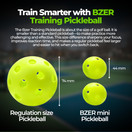 BZER Quiet Pickleball Balls (Set of 3)