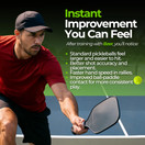 BZER Quiet Pickleball Balls (Set of 3)