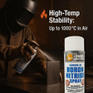 Boron Nitride Aerosol Spray Lubricant 13 oz