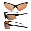 Maxx Sunglasses TR90 Domain HD Sport Sunglasses - Black
