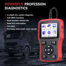 iCarsoft Heavy Duty Truck Scanner HD V3.0 Multi-System OBD2 Diagnostic Scan Tool