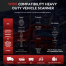 iCarsoft Heavy Duty Truck Scanner HD V3.0 Multi-System OBD2 Diagnostic Scan Tool