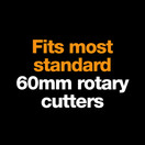 Fiskars 60mm Rotary Blades - Straight (5PK) (1065953)