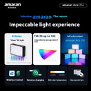 Amaran Ace 25c RGB Video Light,25W On Camera Pocket Video Light