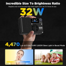 Amaran Ace 25c RGB Video Light,25W On Camera Pocket Video Light