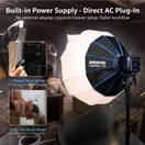 Amaran Halo 200x Compact 200W Bi-Color COB Light