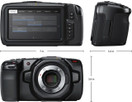 Blackmagic Design Pocket Cinema Camera 4K (BMD-CINECAMPOCHDMFT4K)
