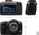 Blackmagic Design Cinema Camera 6K, Full Frame Sensor, L Mount (CINECAM60KLFL)