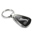 AU-TOMOTIVE GOLD, Ford Mustang Shelby Cobra Black Tear Drop Key Chain