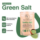 SaltWise Salicornia Green Salt, Low Sodium Salt Alternative, 7.05 oz