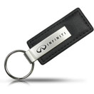 AU-TOMOTIVE GOLD Rectangular Leather Key chain for Infiniti