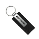 AU-TOMOTIVE GOLD F-150 Black Carbon Fiber Leather Key Chain