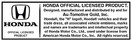 Au-TOMOTIVE GOLD Teardrop Key Chain for Honda