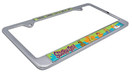 Scooby-Doo Gang Chrome Standard License Plate Frame