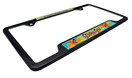 Elektroplate Scooby-Dooby-Doo Black Metal Open Corners License Plate Frame