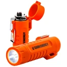 Plasma Lighter with Mini Flashlight - Orange