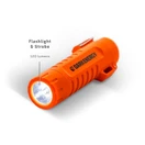 Plasma Lighter with Mini Flashlight - Orange