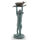 SPI Home Cast Aluminum Cat Bird Feeder 22.5 Inches High