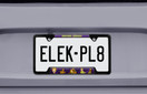 Elektroplate Scooby & Shaggy Black Metal Open Corners License Plate Frame