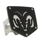Au-Tomotive Gold Ram Class III Trailer Hitch Plug Rugged Black for Dodge RAM