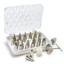 Ateco Cake Decorating Set, 29 Piece, Plastic