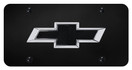 Au-TOMOTIVE GOLD INC. Officially Licensed Chevrolet License Plate (chrome on black)