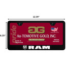 Au-TOMOTIVE GOLD INC. Officially Licensed RAM License Plate Frame
