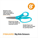 Fiskars Big Kids Scissors (6 in.) - Turquoise