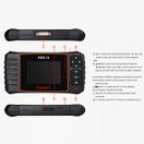 iCarsoft POR-II Porsche OBD-II Scanner Tool Multi-systems ABS SRS