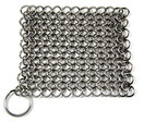 Knapp Made CM Scrubber - Stainless Steel Chain Mail Scrubber for Cast Iron Cookware