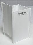 Post Shields (3.5" x 3.5" x 6" High White): Protects mailbox and fence posts from grass trimmer damage.