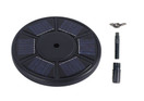 RV Flag Pole Solar Powered LED Flagpole Light by FlagPole Buddy for 12, 16 and 22 Foot Tall Poles