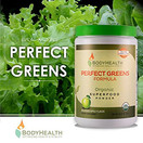 Perfect Greens Formula, 30 scoops. BLENDS: Juice, Garden, Glucose, Fiber, Priobiotic, Digestive, Anti-Inflammatory, Antioxident, Detox & more