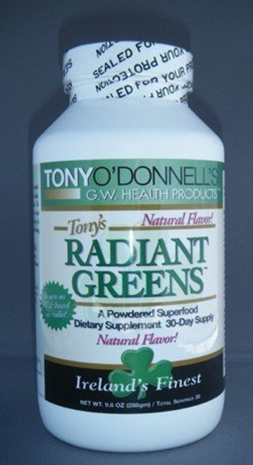 Radiant Greens Natural by Tony O'Donnell - 9.6 oz/30 Servings